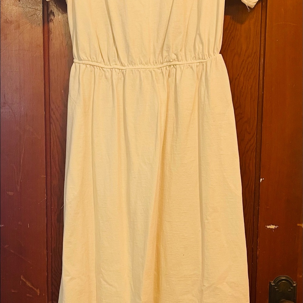 Free people white t-shirt maxi